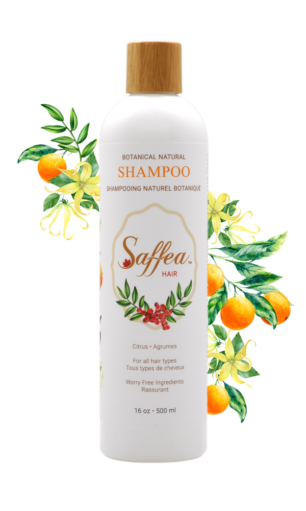 The Citrus Adult Shampoo bottle.